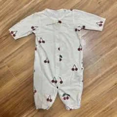 GELATO PIQUE チェリー柄ロンパース