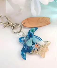 ⑨ オーシャンアート ホヌキーホルダー レジンキーホルダー オーシャン 