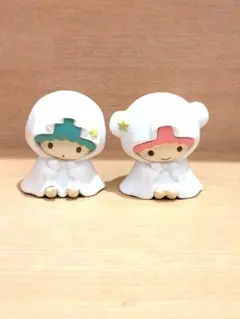 サンリオキャラクターズ おばけごっこフィギュア3　リトルツインスターズ　ペア