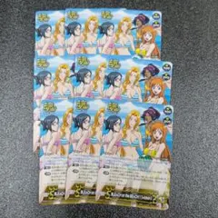 BLEACH on the BEACH!! women　プロモ　9枚セット