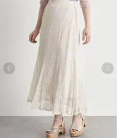 選べるレーススカート(フラワー) ＊ earth music&ecology