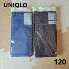 UNIQLO キッズ レギュラーフィット レギンス 120cm 　10分丈