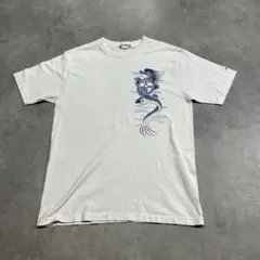 90s USA製 SUN SURF 和柄 ドラゴン バックプリントTシャツのサムネイル