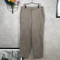 【古着】Sweet Fleur カジュアルパンツ ウエストゴム 3L ブラウン