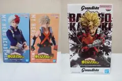 爆豪勝己　轟焦凍　３種セット　フィギュア　ヒロアカ　grandista