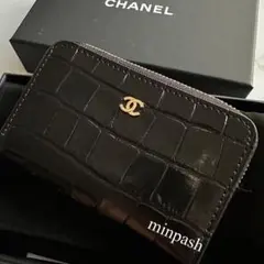 新品未使用⭐︎CHANEL クロコ型押し フラグメントケース 26ss 最新作 