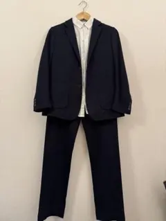 UNIQLO160 ジャージージャケット&パンツ H&M150 コットンシャツ