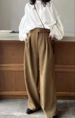 ヘムフック２WAYワイドパンツ　ヒナリ　hinari