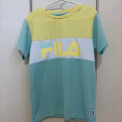 140 FILA 半袖 Tシャツ 水色/黄色/白