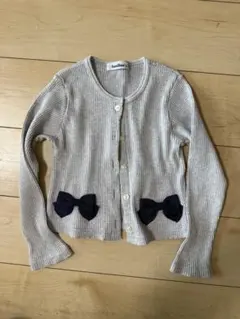 カーディガン グレー トップス
