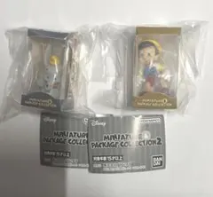 ディズニーキャラクター ミニチュア＆パッケージコレクション2 2点セット