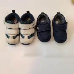 familiar × asics ベビーシューズ 2足セット　13.5✨️