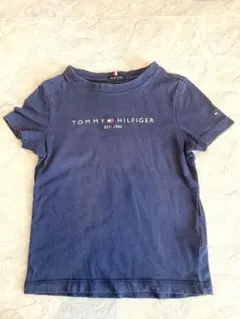 子ども服　【トミーフィルフィガー】ネイビーTシャツ100センチ
