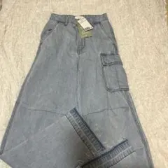h&m デニムカーゴパンツ　新品