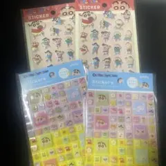 クレヨンしんちゃん　ぷっくりSTICKER タイルシール セリア