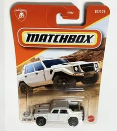 マッチボックス ランボルギーニ LM002 ミニカー ホワイト