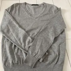 k*a様 INGNI グレー Vネックセーター