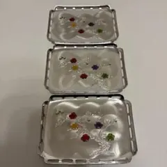 レア！花模様のお皿 3枚セット