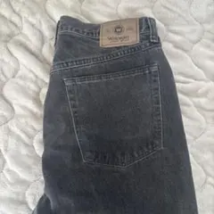 Wrangler グレー ストレートデニム　w32l34
