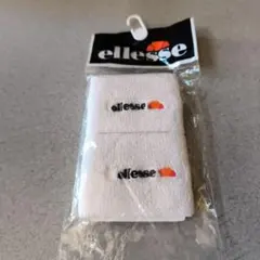 ellesse テニスリストバンド 2個セット ホワイトのサムネイル