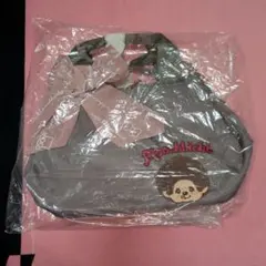 モンチッチ 2wayバッグ グレー