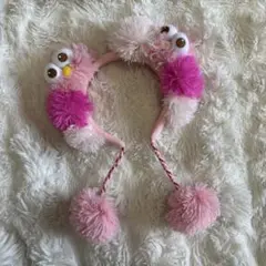 【美品】モッピーのポンポン付カチューシャ