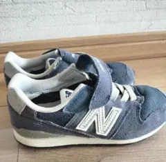 New Balance 996 スニーカー ネイビー キッズ　18.5cm