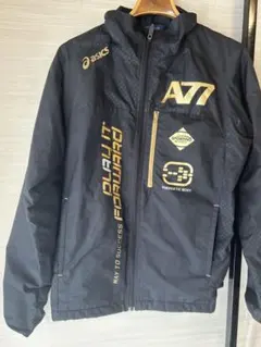 asics A77 ジャケット 黒