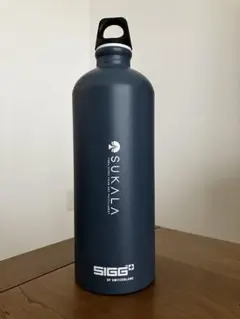 【美品】SIGG SUKALA LAVA 水素水ボトル　ブルー ブラック1L 入
