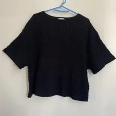 レプシィム 半袖カットソー ワッフル生地 シャーリングTシャツ オーバーサイズのサムネイル