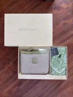 RALPH LAUREN ポーチ タオルハンカチ ギフトセットのサムネイル