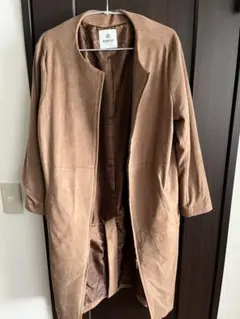 【美品】nano universe ブラウン　ロングコート