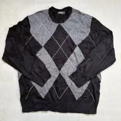 E5-25 DOCKERS アーガイルニット 90s ヴィンテージのサムネイル