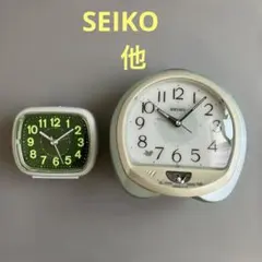 SEIKO 置時計 パステルグリーン アナログ ※未使用品 - メルカリ