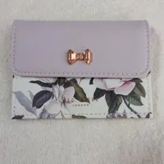 TED BAKER フラワープリント コインケース
