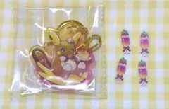 ポケモン　ハロウィン　アクリルキーホルダー　アソートシール　アローラライチュウ
