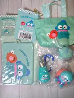 匿名配送【ハンギョドン】色々混ぜ込み ガチャ マスコット 3点セット おまけ付き