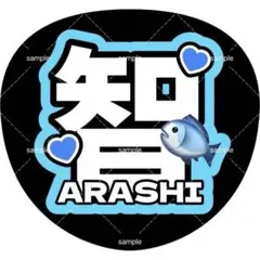 《maasan様 2点》ファンサうちわ うちわ文字 嵐 大野智 釣って