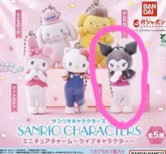 サンリオキャラクター ミニチュアチャーム クロミ