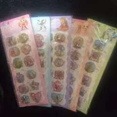 AIモンスターウォーターシール ５点セット