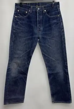 リーバイス　501 アメリカ製　90s 鬼ヒゲ　ハチノス　w31