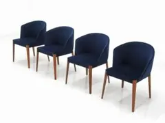 展示品　アルフレックス フルーテ　ウォールナット　ダイニングチェア　4脚セットのサムネイル