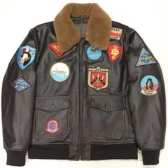 【vintage】フライトジャケット　G-1 トップガン　USA製　地図柄 2025年最新】topgun g-1の人気アイテム - メルカリ