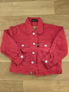 agnes b. 赤 デニムジャケット