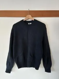 Uniqlo U ダークネイビー M クルーネックセーター