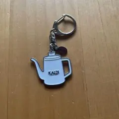 非売品KALDI COFFEE FARM ポット型 キーホルダー