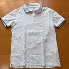 UNIQLO ユニクロ 免税 ポロシャツ 半袖 Tシャツ 襟付き Mサイズ 白