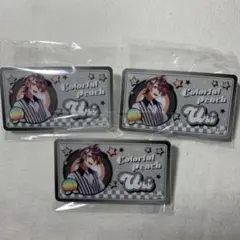 カラフルピーチ　うり　ダイナーお名前バッチ