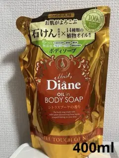 Moist Diane ボディソープ 詰替用 シトラスブーケ 400mlのサムネイル