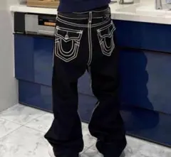 めるてぃ様専用true religion 黒　デニム